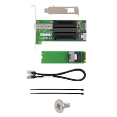 Tauoh Adattatore Ethernet A Porta Singola SFP+M.2 10G