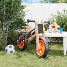 vidaXL Løbecykel Til Børn Print Orange