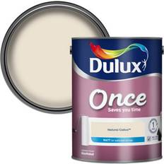 Dulux natural calico Dulux Once Natural Calico Matt Emulsion 5L Wall Paint