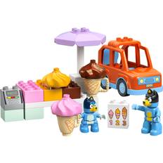 Duplo LEGO Visite Chez Le Marchand De Glace Avec Bluey