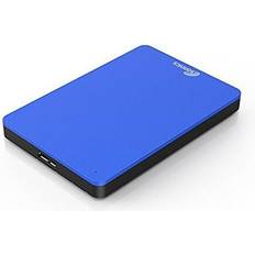Sonnics 1TB Blue External Portable Hard Drive USB 3.0