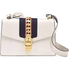 Gucci Crossbody Bags Gucci Sylvie Series Satchel Small - White
