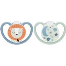 Nuk Sutter Nuk Classic Baby Sut Orthodontic Silicone Blue Mint