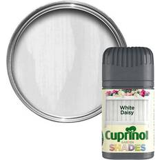 Cuprinol White - Wood Paints Cuprinol Garden Shades Daisy Matt Multi-Surface Exterior Tester Pot One Size Wood Paint White