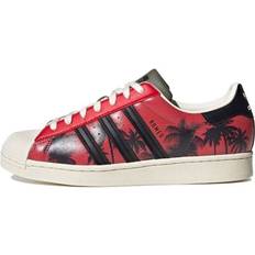 Red - adidas Superstar Shoes adidas Originals Superstar Shoes - Red/Black/Blue