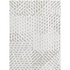 Tapeter Arte Geometrische Tapete Oblique Weiß Beige Cream