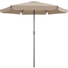 Kingsleeve Parasol Maui Taupe 33m with Crank Handle