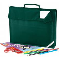 Junior Backpacks Quadra QD51 Junior Book Bag - Bottle Green