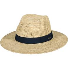 Men - Natural Hats Barts Albury Raffia Fedora Hat - Sand