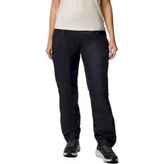 Nylon - Women Rain Trousers Columbia Women's Pouring Adventure III Pants - Black