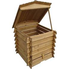 Compost Bins on sale Easipet Wooden Beehive Composter 328 Liter Capacity