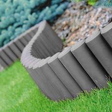 Parkland Palisade Lawn Edge Plant Border Path Set of 8 2.2m Grey