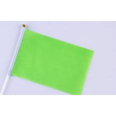 Flagg & Tilbehør Grandado 14 x 21 cm Små Flagg Som Vinker Rød Gul Blå Grønn Rosa