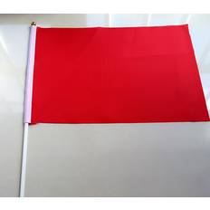 Flagg & Tilbehør Grandado 14 x 21 cm Små Flagg Som Vinker Rød Gul Blå Grønn Rosa