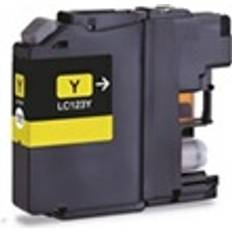 Brother Cartouche Jaune Compatible Brother Lc-123