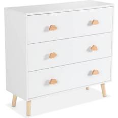 Sweeek Children's Chest Of 3 Drawers Nephos 80x30x75.7 cm