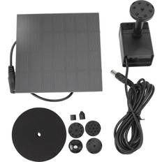 Neoglint DIY Solar Water Pump Kit Eco Friendly Solar Powered Water Fountain Pump with 6 Nozzles