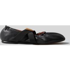 Claudie Pierlot Ballerinas Lederherz - Golden