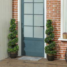 Homcom Set of 2 Decorative Plants 115 cm Artificial Plant