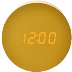 WIDDOP and Co Interval LED Alarm Clock Yellow