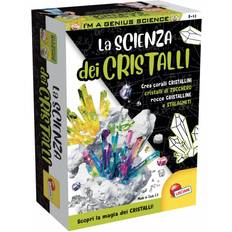 Libri I'm A Genius Scienza Pocket La Scienza Dei Cristalli Gioco Creativo per Bambini da 8 Anni