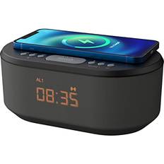 Bedside Wireless Charging Alarm Clock