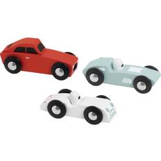 Classic World Legetøjsbil Classic World Wooden Sports Cars Set 3pcs