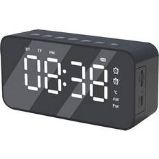 Tlily Digital Alarm Clock FM Radio Wireless Bluetooth 5.0