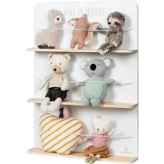Musterkind Bamse Hotel Wall of Friends Hvid Natur