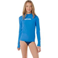 Elastane UV Shirts Children's Clothing Rip Curl Classic Surf Long Sleeve Rash Vest - Dark Blue
