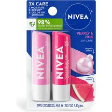 Nivea Skincare Nivea Lip Care Pearly and Pink 2 CT