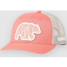Barneklær Columbia Snapback Hat - Kids' Hot Coral/Dark Stone/Bear Swirl