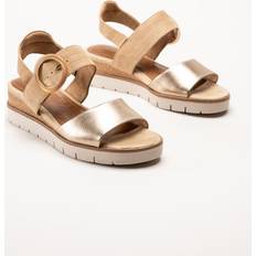 Tamaris Sandaler - Lysebrun/Guld
