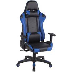 Sedie da gioco CLP Sedia Gaming Miracle in Similpelle Nero/blu