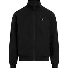 Calvin Klein Herre Jakker Calvin Klein Structured Nylon Zip Up Jacket - Black