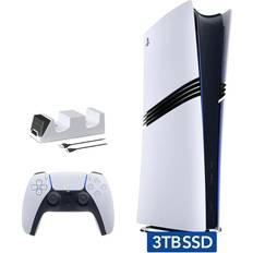 Game Consoles Sony PlayStation 5 Pro Upgraded 3TB Digital Edition Console