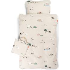 Done by Deer Bedlinen Junior Dk Tiny Farm Sand 100 x 140 cm