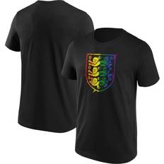 England Pride Splatter Graphic T-Shirt Black Mens