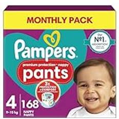 Pampers Premium Protection Nappy Pants Size 4