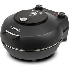 Silver Pizza Makers G3 Ferrari Pizzaofen Pummarola bis zu 420°C 1200W Feuerfeste Steinplatte Schwarz