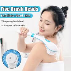 Bath Brushes Greenzech Waterproof Electric Massage Bath Brush