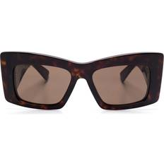 Gucci Sunglasses Gucci Square-Frame Sunglasses - Women - Brown