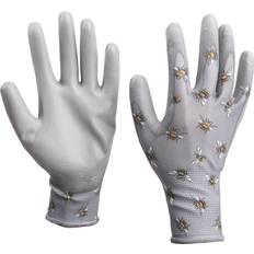 Grey Gardening Gloves Verve Polyester Polyurethane Grey Gardening Gloves - Medium