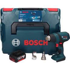 Bosch Werkzeug-Pistolen Bosch GHG 18V-50 Professional Heissluftgebläse 500 °C 1x Akku 5 Ah + L-Boxx