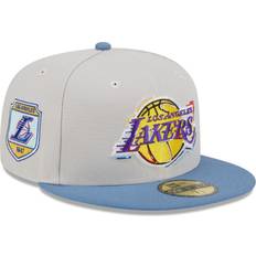 Supporterprodukter New Era NBA Beige Fitted Keps Los Angeles Lakers