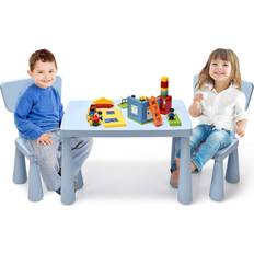 Set di mobili Costway Set Di Tavolo E Sedie Per Bambini 50 kg