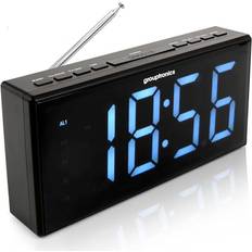 Grouptronics Large Digital Alarm Clock Radio 9 in