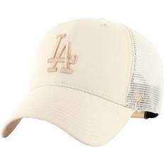Supporterprodukter 47 Brand Beige Los Angeles Dodgers Branson Sure Shot Mvp Natural Trucker