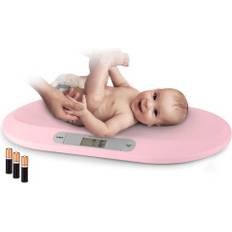 Automatic Shut-Off Baby Scales Berdsen Electronic Baby Scale BW-144 Pink