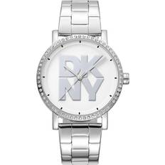 DKNY Ure DKNY Elegant Stainless Steel Quartz Analog Watch